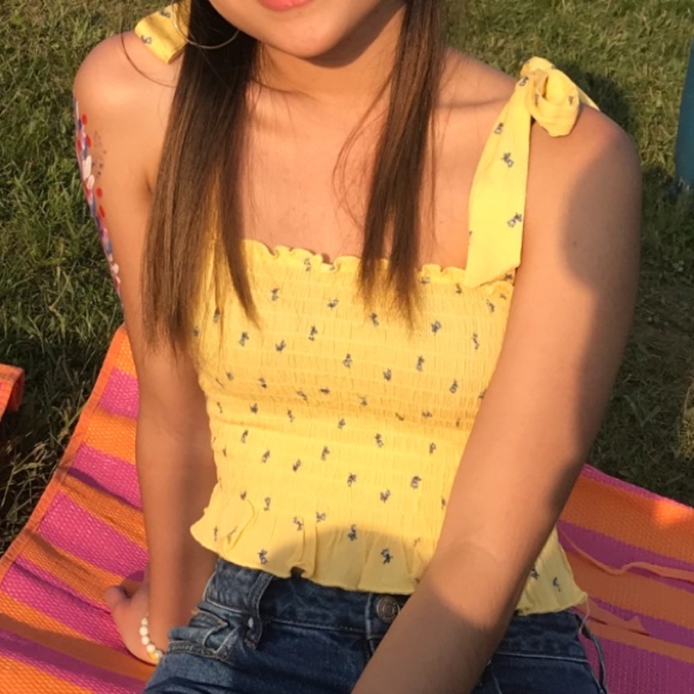 Pacsun Smocked Tank